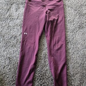 Under Armour Maroon/purple Leggings